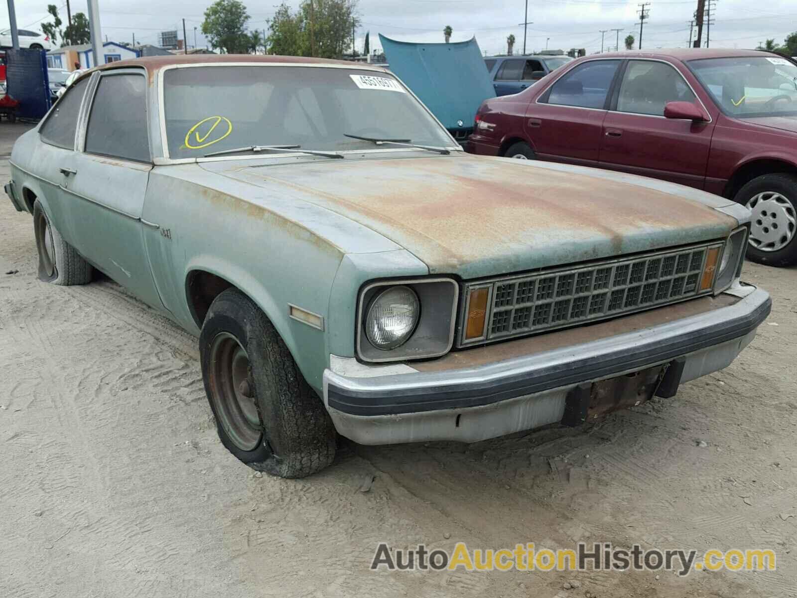 1977 CHEVROLET NOVA, 1X27L7L134426