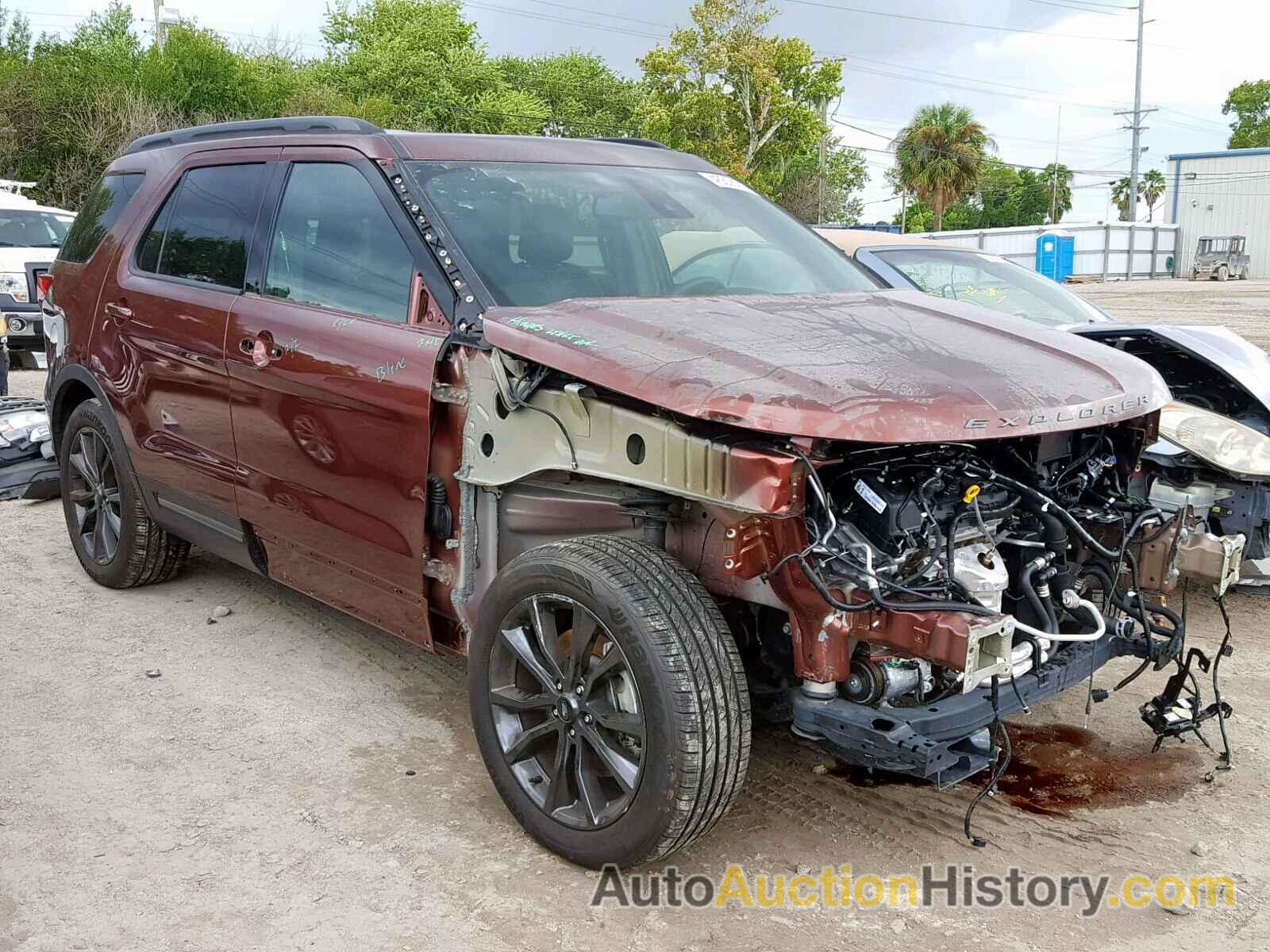 2018 FORD EXPLORER XLT, 1FM5K7D89JGC23277