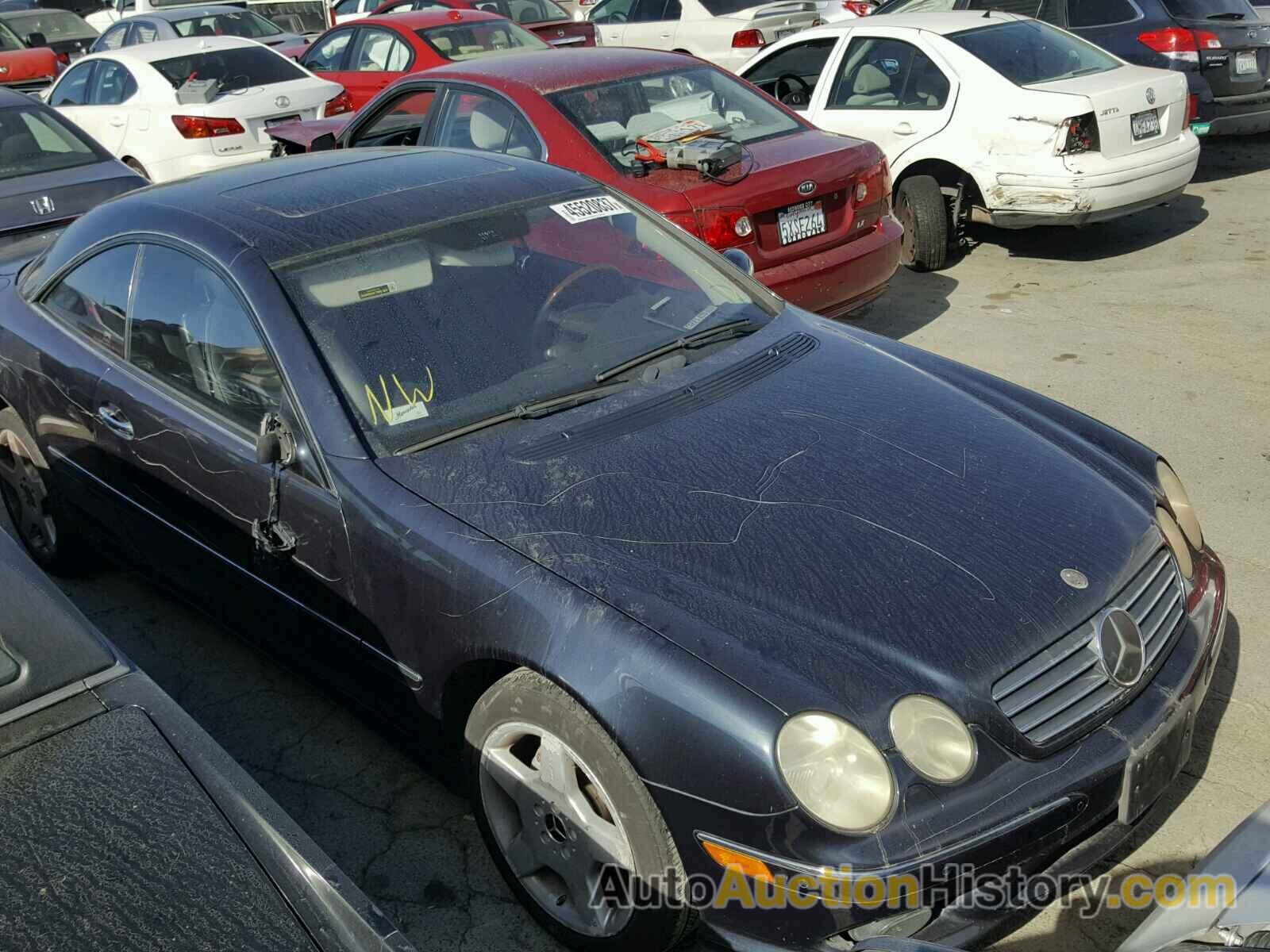 2004 MERCEDES-BENZ CL 500, WDBPJ75J54A042619