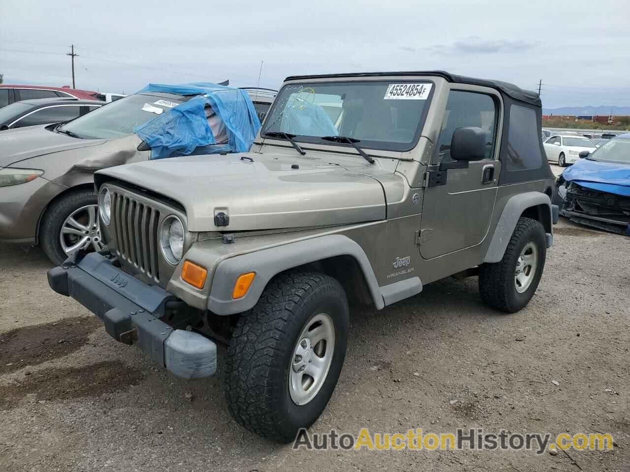 JEEP WRANGLER SE, 1J4FA29185P352167