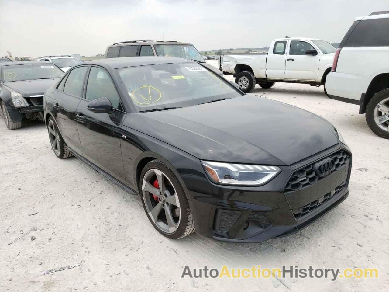 2022 AUDI A4 PREMIUM PLUS, WAUEAAF44NN006541