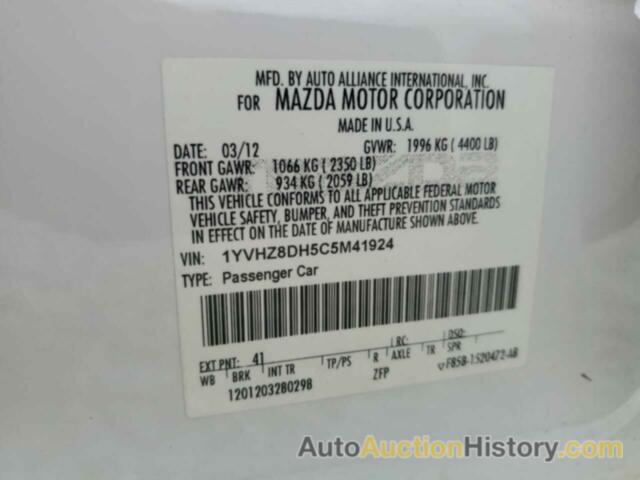 MAZDA 6 I, 1YVHZ8DH5C5M41924