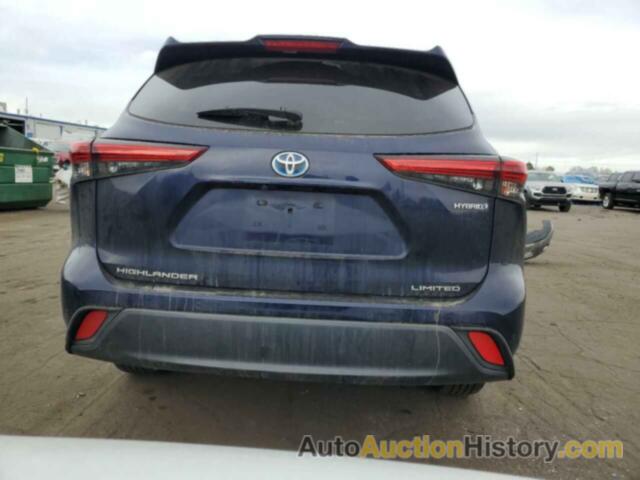 TOYOTA HIGHLANDER HYBRID LIMITED, 5TDXBRCH1NS549628