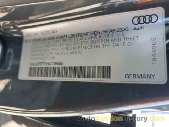 AUDI A3 E-TRON PREMIUM, WAUUPBFF6HA138889