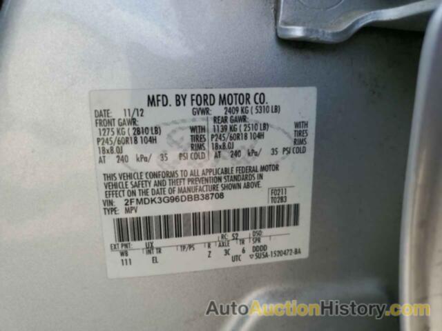 FORD EDGE SE, 2FMDK3G96DBB38708