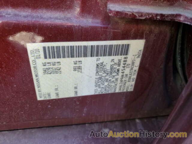 NISSAN ALTIMA BASE, 1N4AL2AP4AN454488