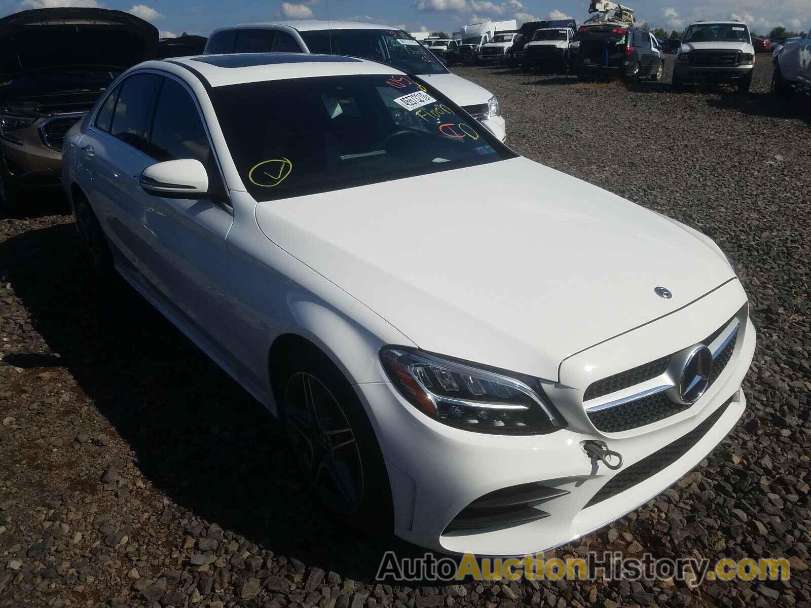 2020 MERCEDES-BENZ C CLASS 300 4MATIC, WDDWF8EB1LR545583