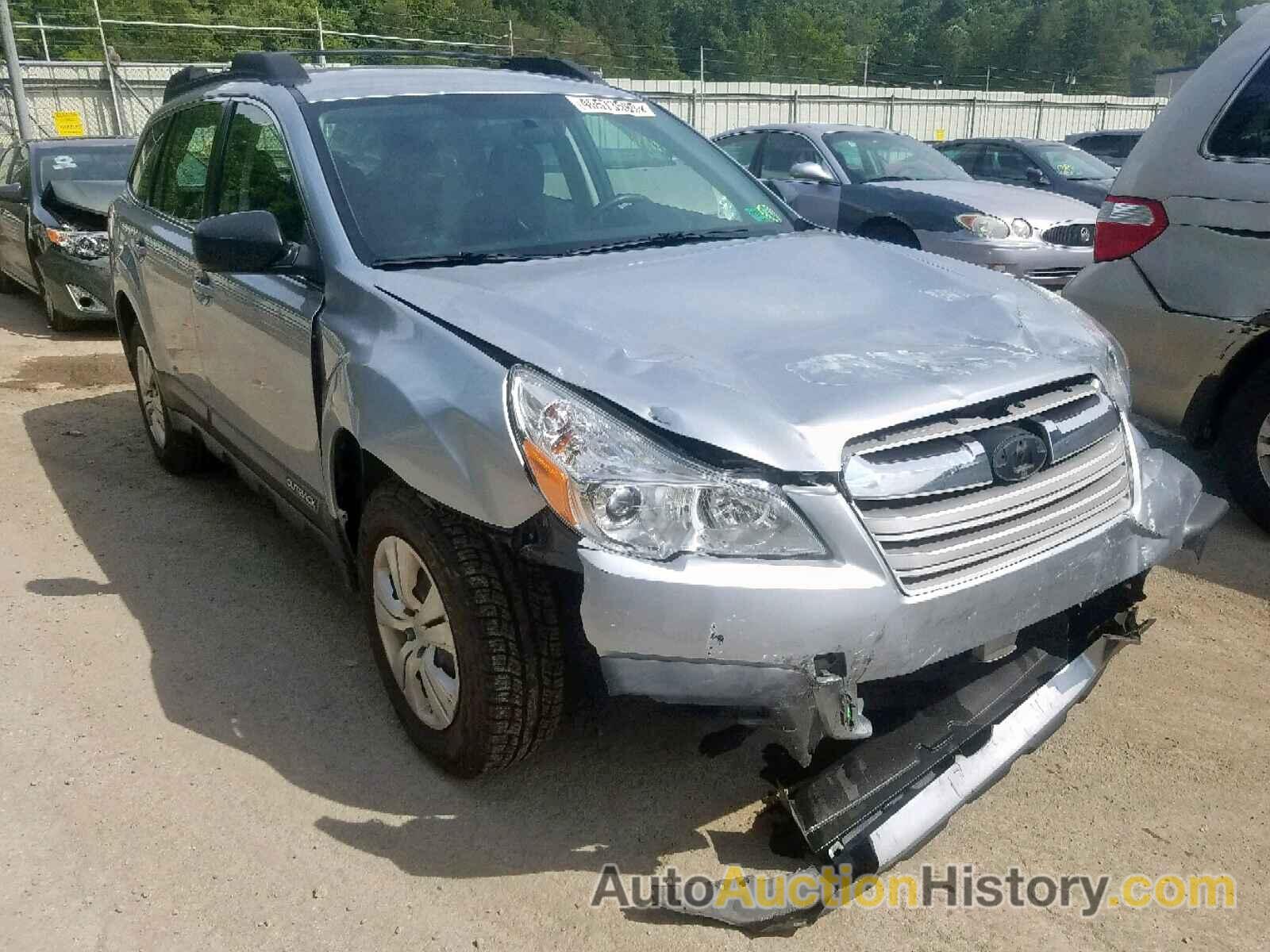 2013 SUBARU OUTBACK 2. 2.5I, 4S4BRBAC2D3314851