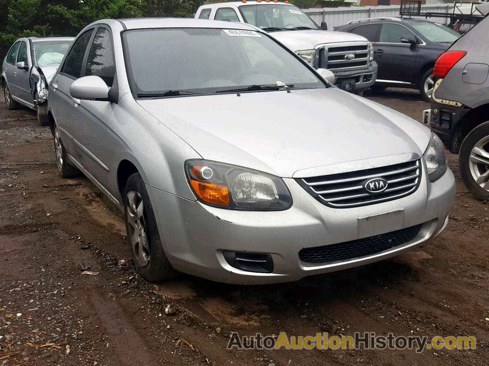 2009 KIA SPECTRA EX, KNAFE221795628583