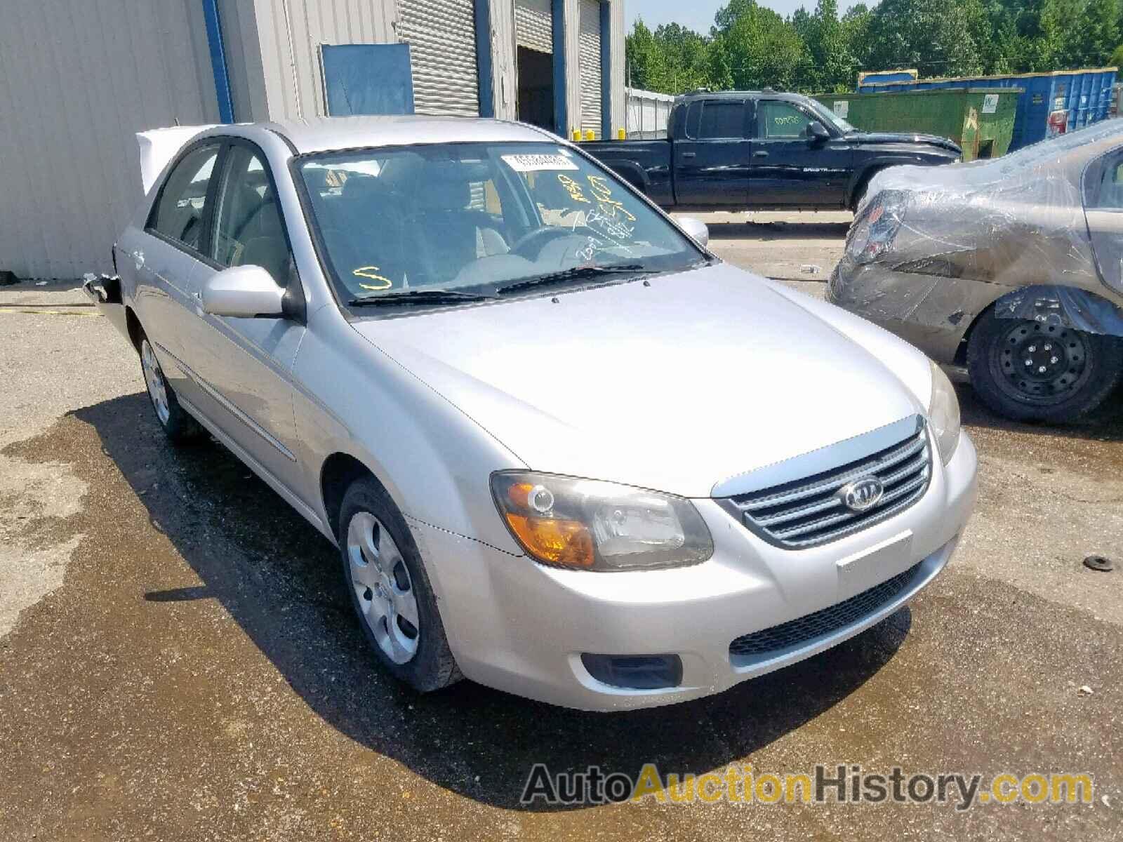 2009 KIA SPECTRA EX, KNAFE221895653167