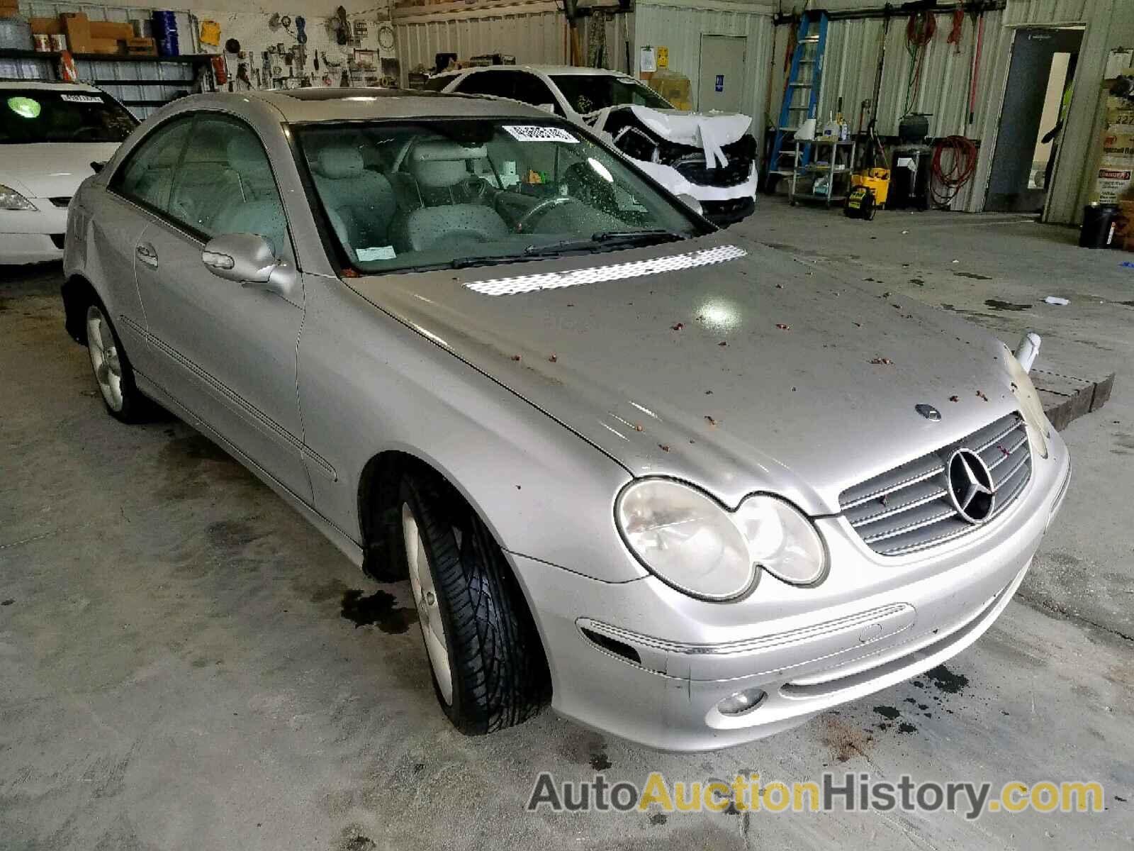 2004 MERCEDES-BENZ CLK 320C, WDBTJ65J54F066186