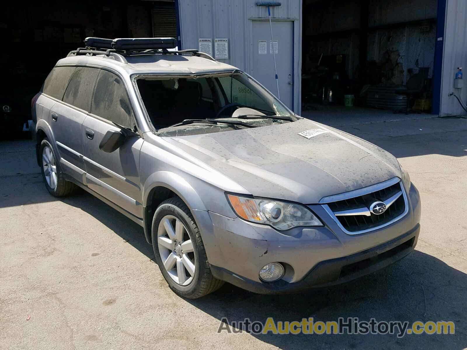 2009 SUBARU OUTBACK 2. 2.5I, 4S4BP61C597330040