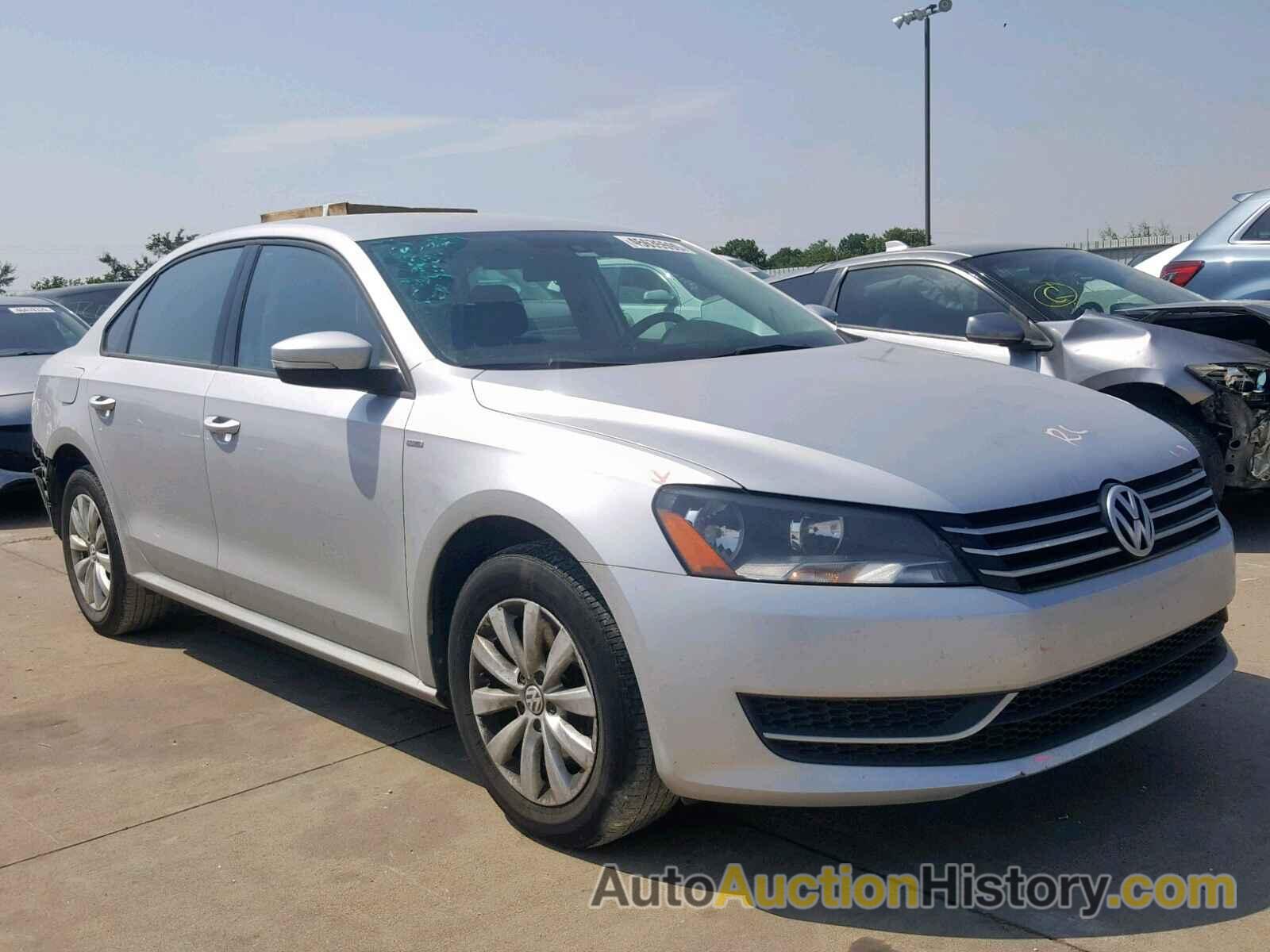 2015 VOLKSWAGEN PASSAT S, 1VWAT7A39FC050784