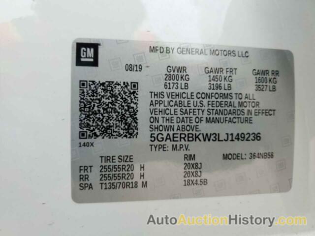 BUICK ENCLAVE ESSENCE, 5GAERBKW3LJ149236