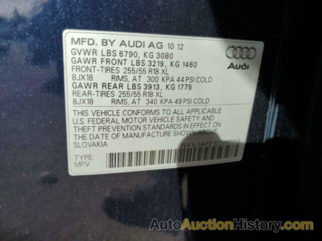 AUDI Q7 PREMIUM PLUS, WA1LGAFE1DD007713