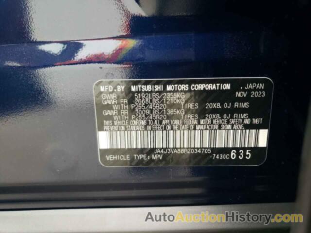 MITSUBISHI OUTLANDER SE, JA4J3VA88RZ034705