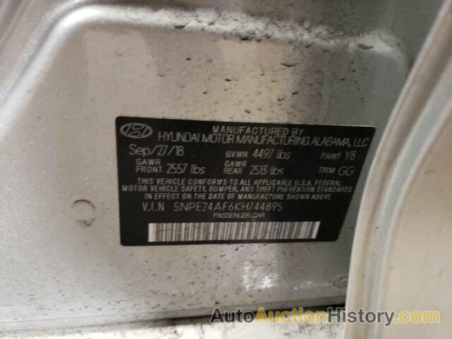 HYUNDAI SONATA SE, 5NPE24AF6KH744895