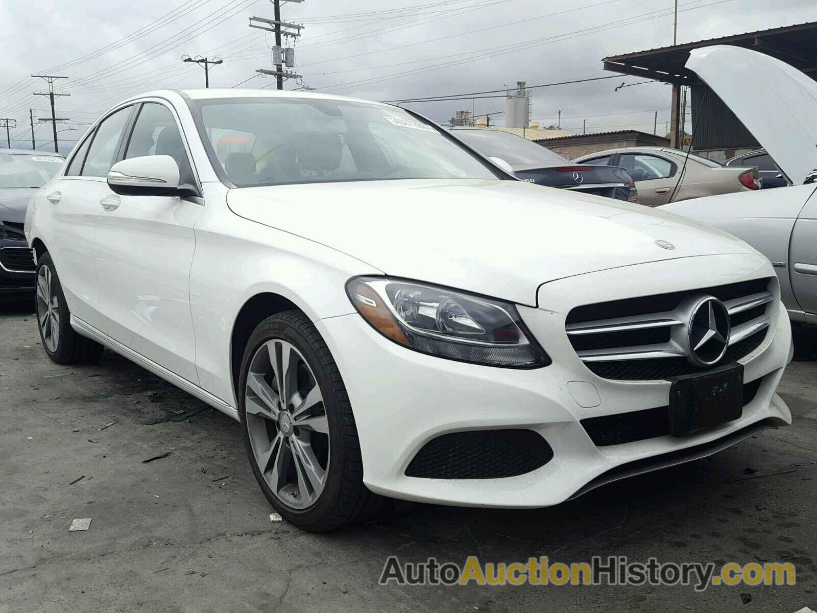 2015 MERCEDES-BENZ C 300 4MATIC, 55SWF4KB1FU039378