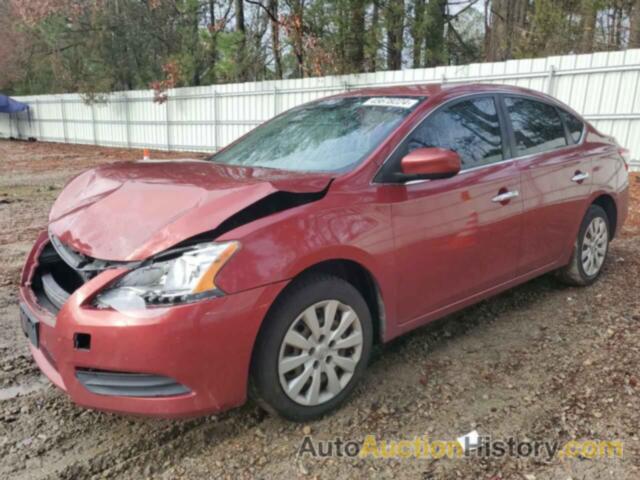 NISSAN SENTRA S, 3N1AB7AP0FL662551