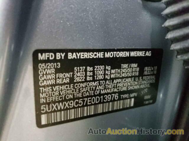 BMW X3 XDRIVE28I, 5UXWX9C57E0D13976