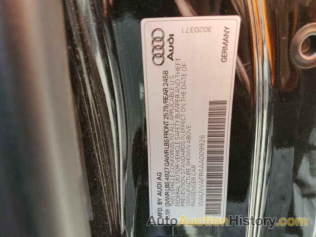 AUDI S5/RS5 PRESTIGE, WAUVVAFR4AA009926