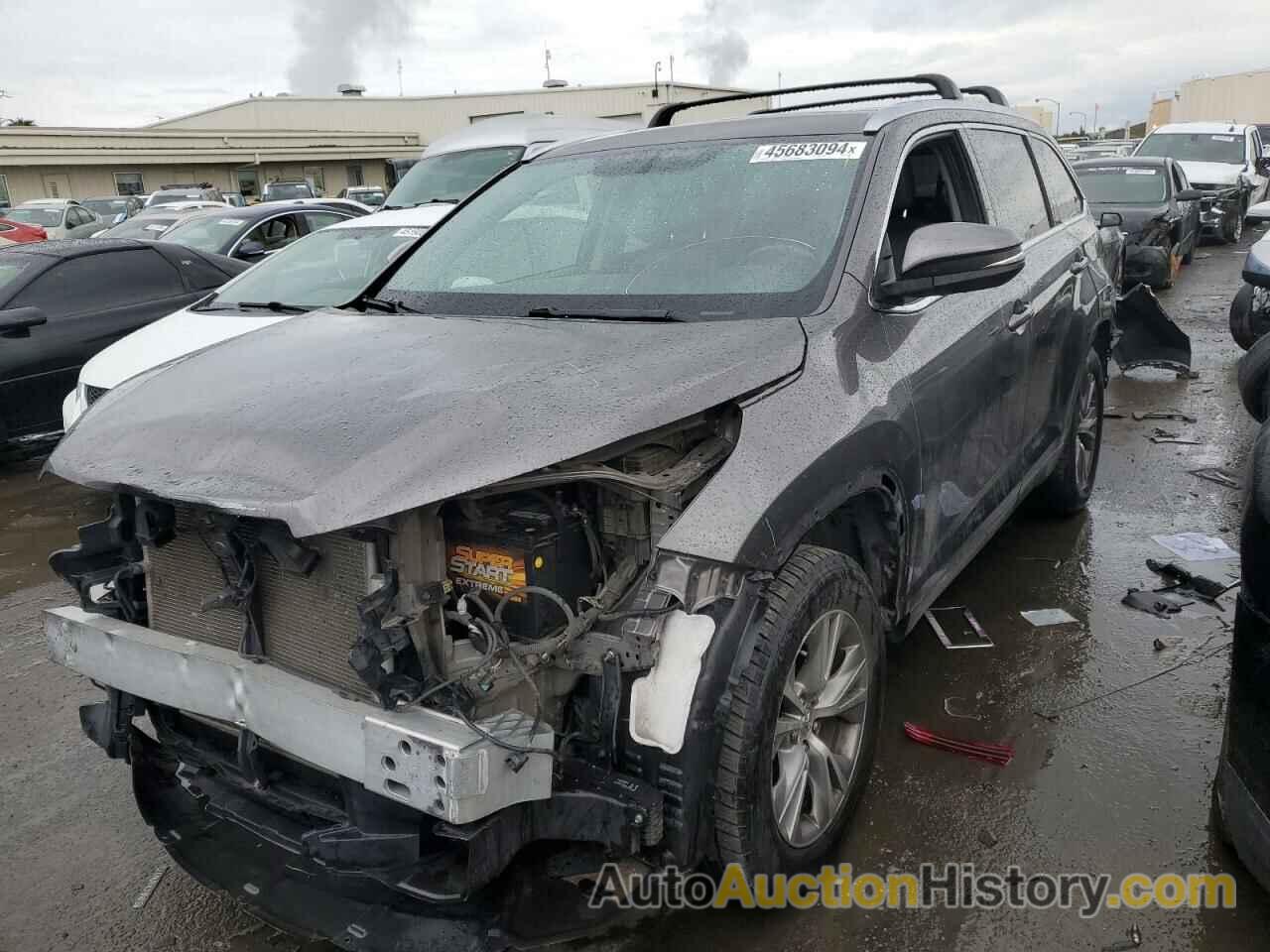 TOYOTA HIGHLANDER XLE, 5TDJKRFHXFS124735