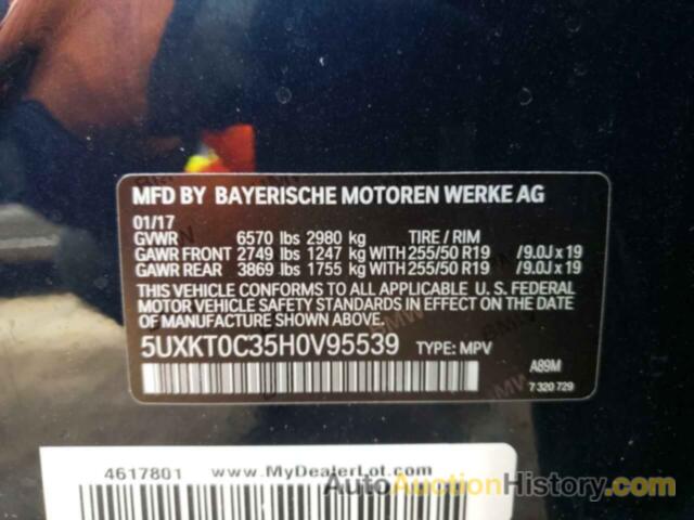 BMW X5 XDR40E, 5UXKT0C35H0V95539