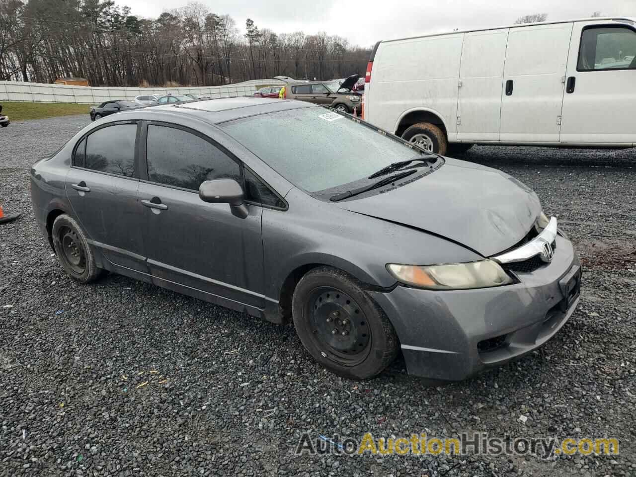 HONDA CIVIC LX, 19XFA1F55BE007570