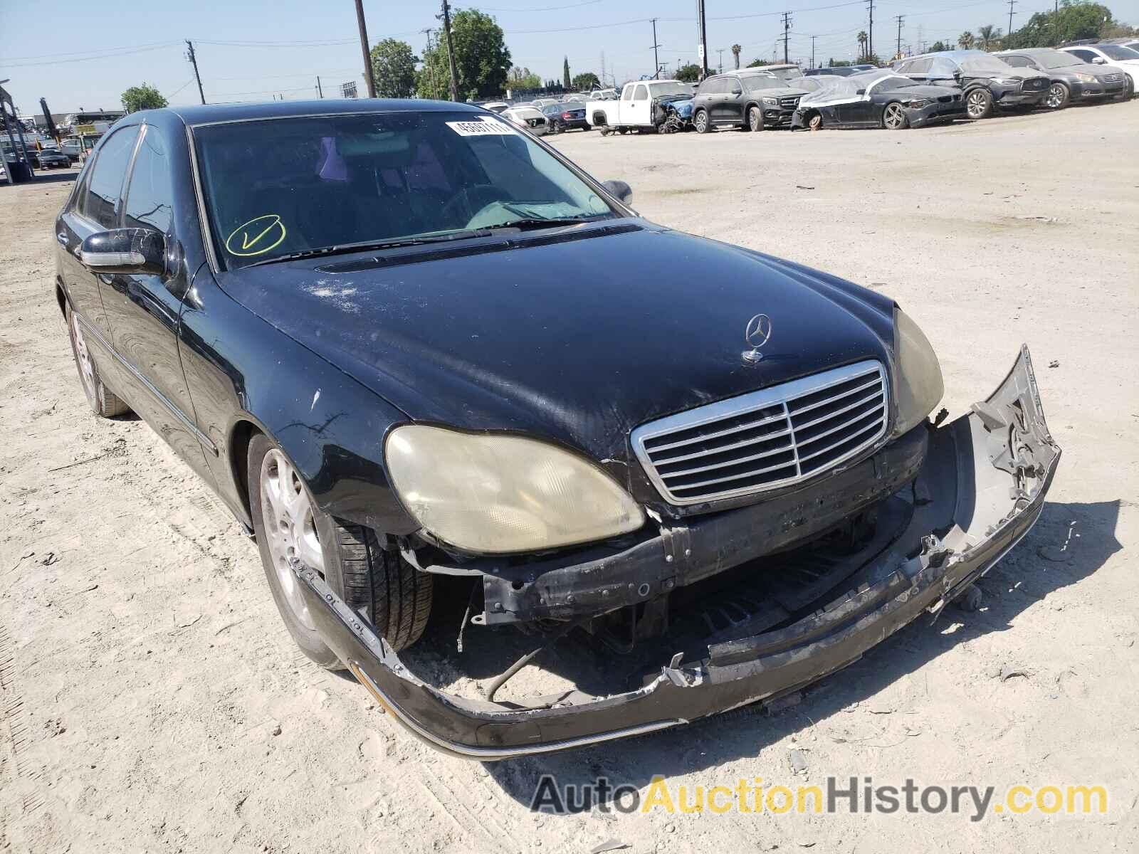 2000 MERCEDES-BENZ S CLASS 430, WDBNG70J7YA025825