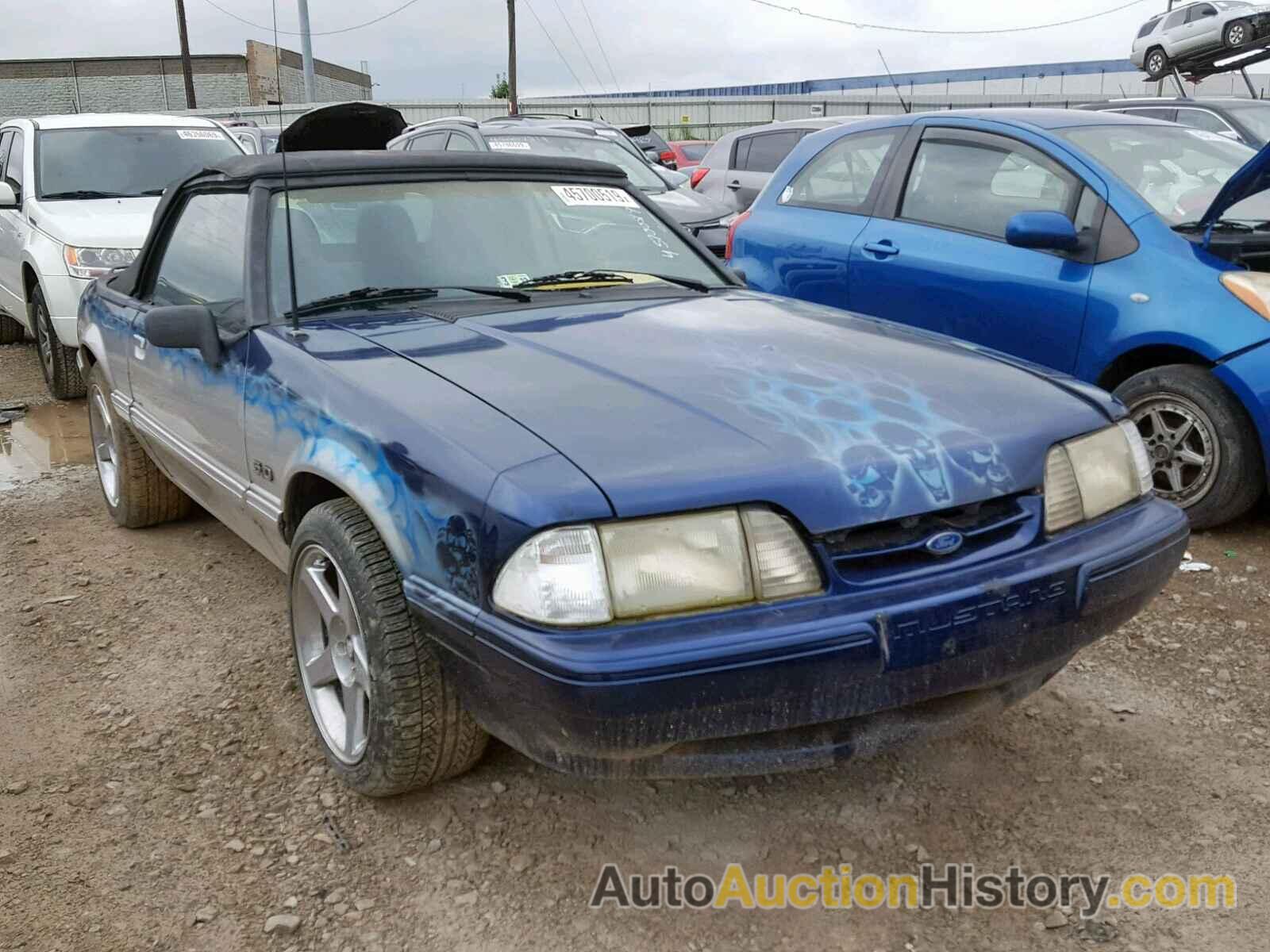 1988 FORD MUSTANG LX, 1FABP44E8JF284581