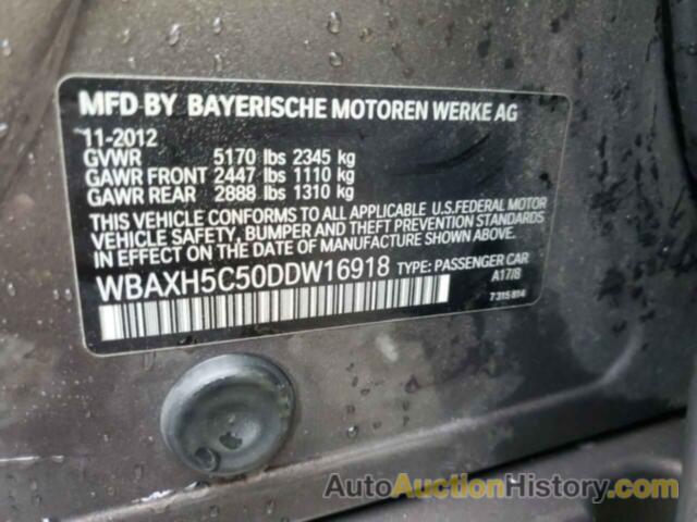 BMW 5 SERIES XI, WBAXH5C50DDW16918
