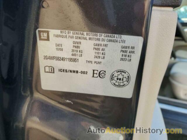 BUICK ALLURE CX, 2G4WF582491195951