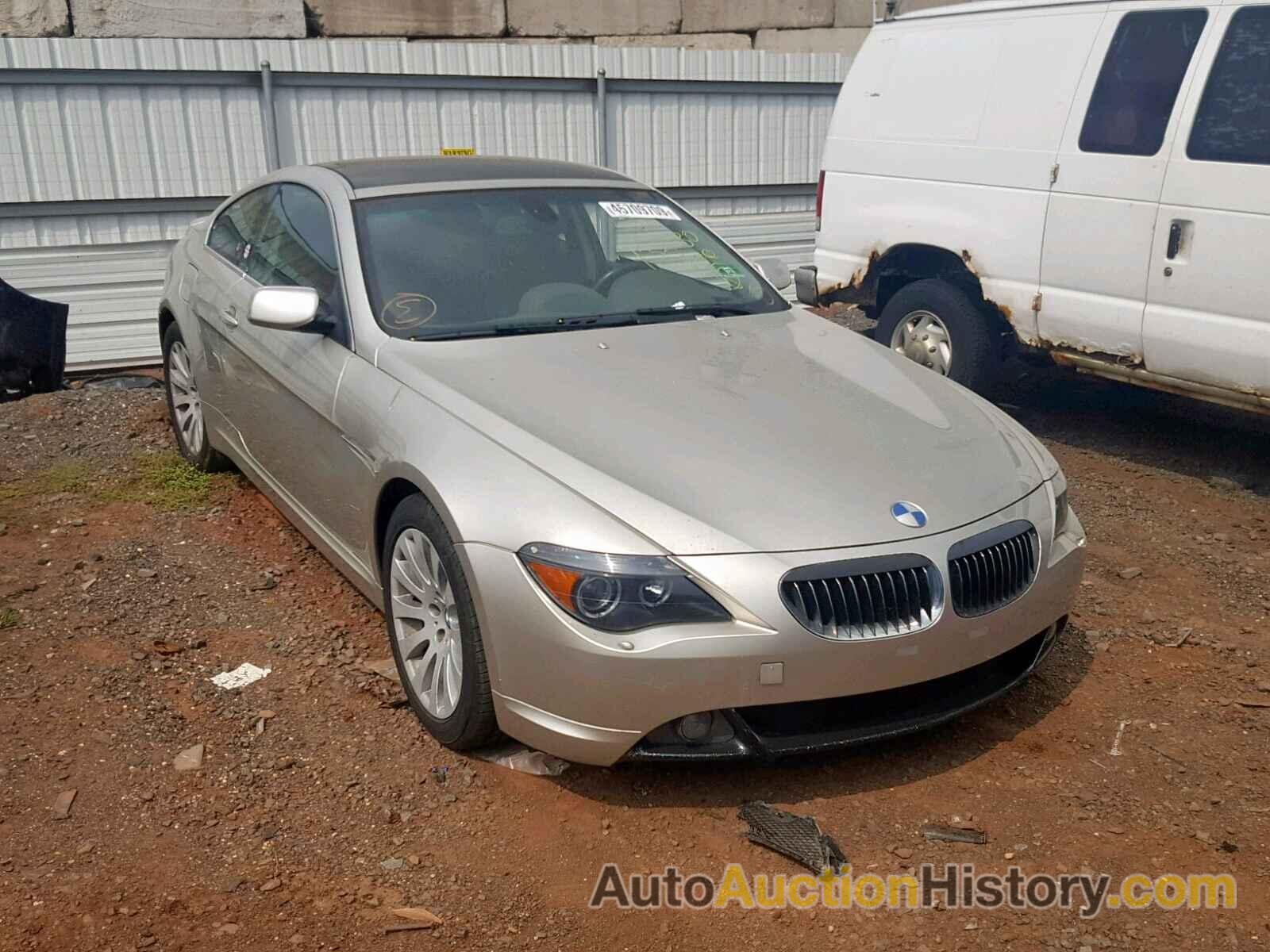 2004 BMW 645 CI AUT CI AUTOMATIC, WBAEH734X4B189706