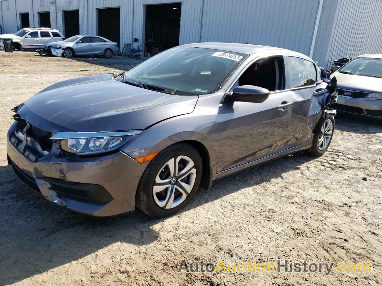 2018 HONDA CIVIC LX, 19XFC2F56JE025171