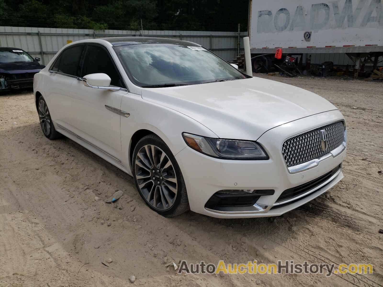 2017 LINCOLN CONTINENTL RESERVE, 1LN6L9NP7H5631267