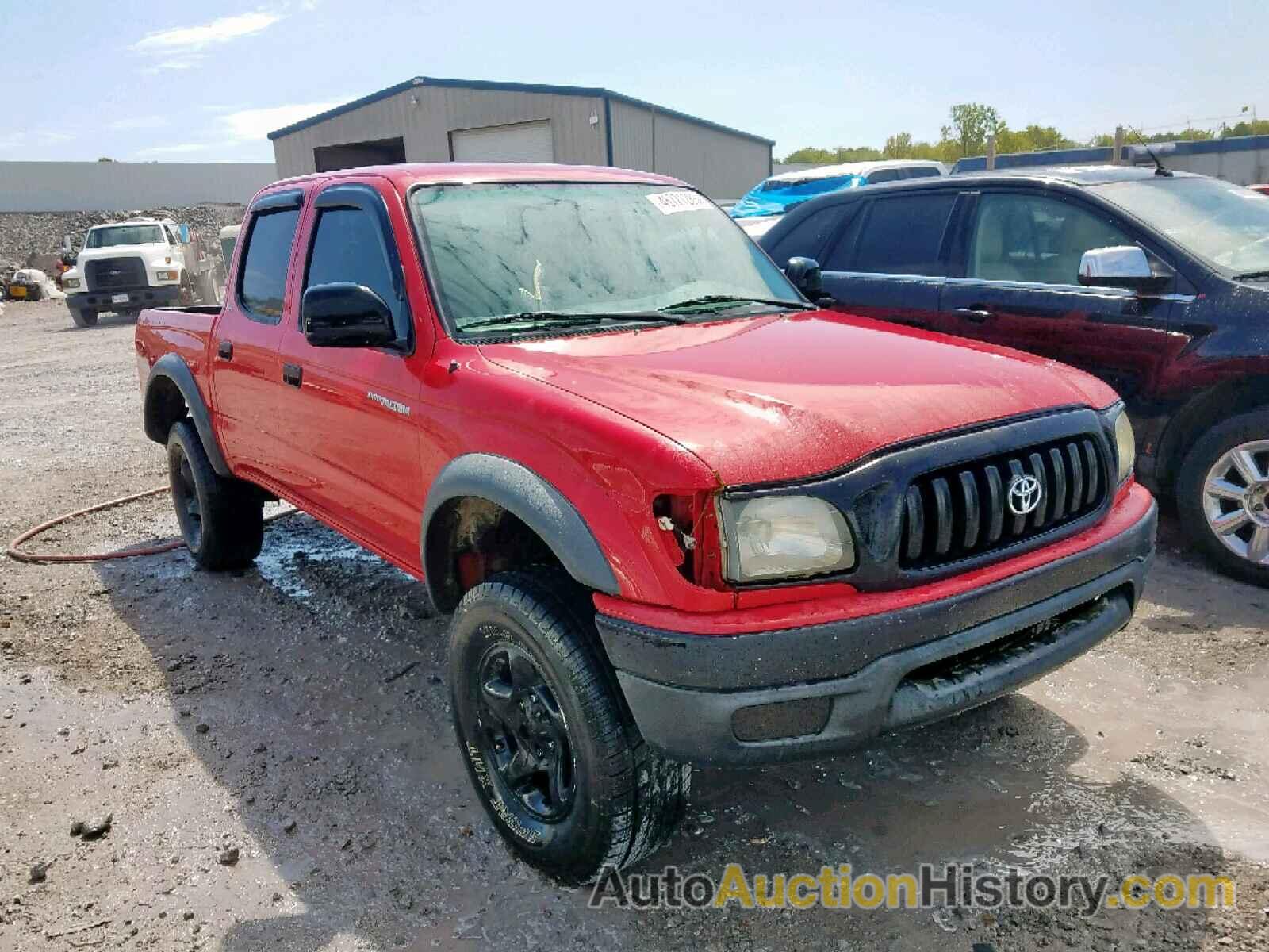 2003 TOYOTA TACOMA DOUBLE CAB PRERUNNER, 5TEGN92N03Z251098
