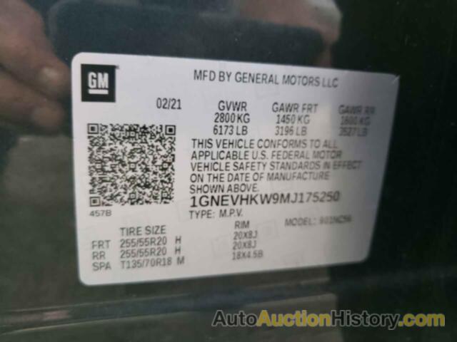 CHEVROLET TRAVERSE LT, 1GNEVHKW9MJ175250