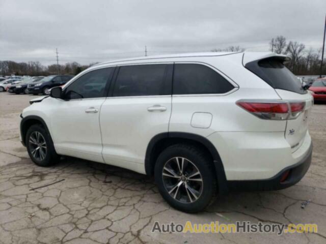 TOYOTA HIGHLANDER XLE, 5TDJKRFH4GS325869