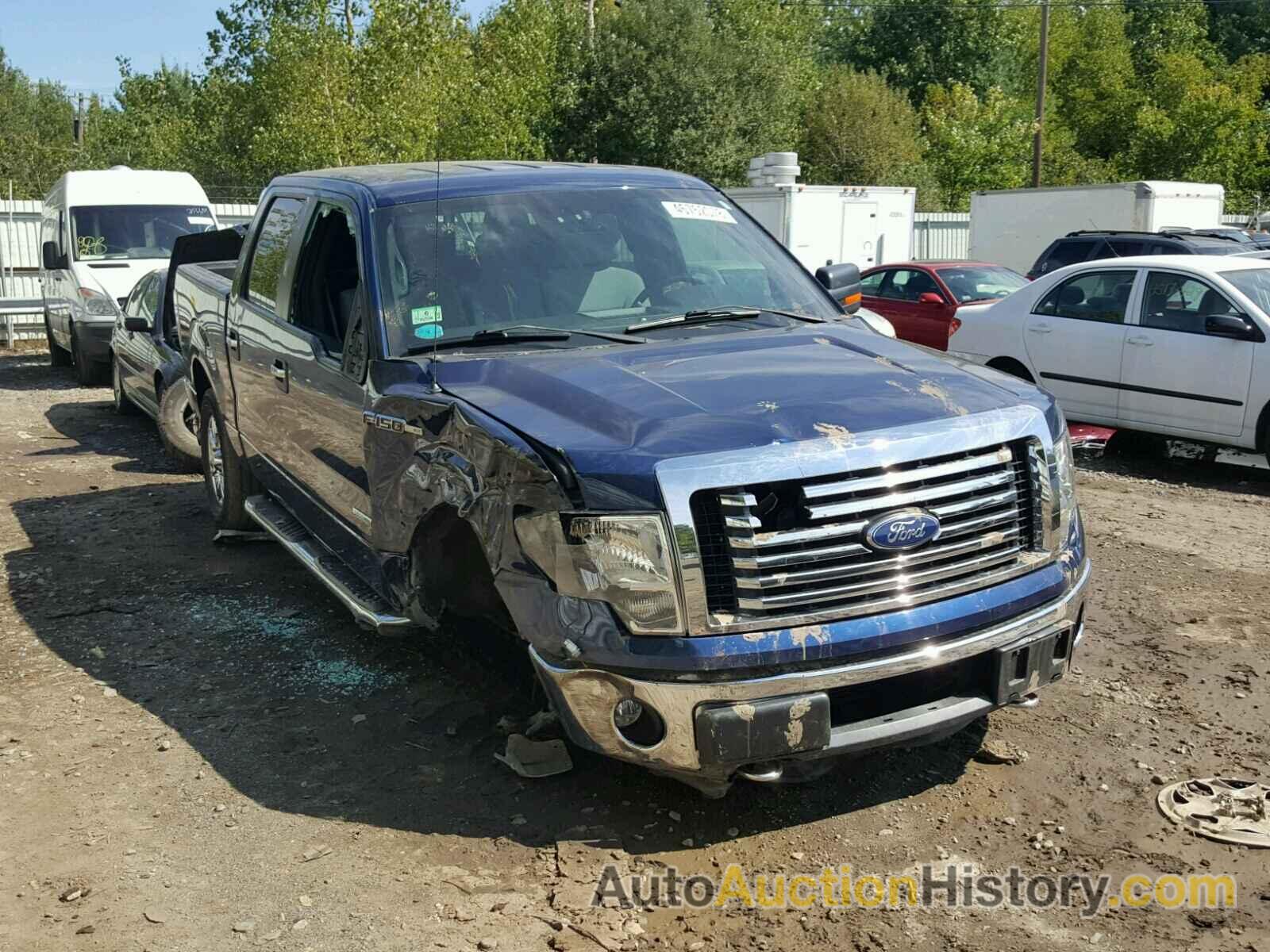 2011 FORD F150 SUPERCREW, 1FTFW1ET5BFC68642