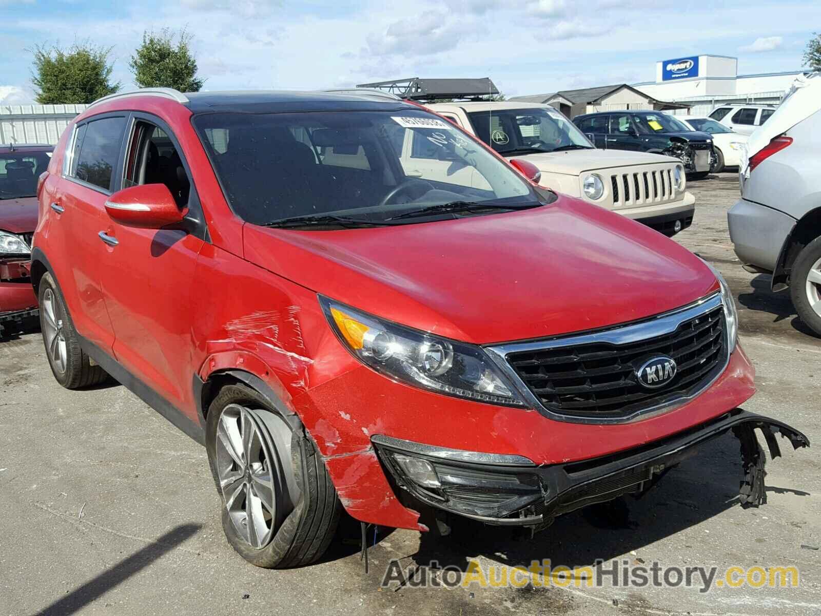 2014 KIA SPORTAGE SX, KNDPCCA63E7618468