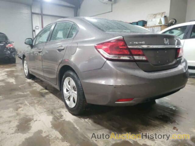 HONDA CIVIC LX, 2HGFB2F58DH534160