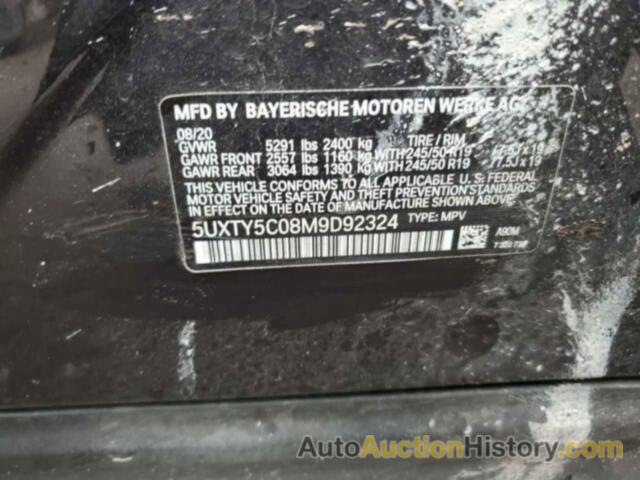 BMW X3 XDRIVE30I, 5UXTY5C08M9D92324