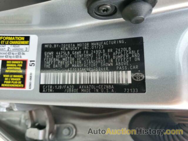 TOYOTA CAMRY LE, 4T1C11AK9PU769448