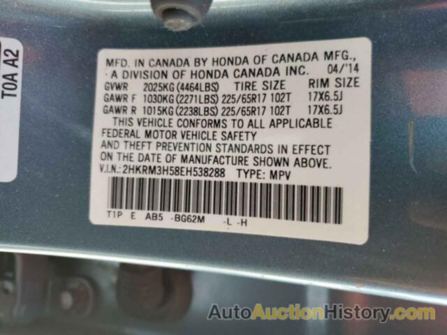 HONDA CRV EX, 2HKRM3H58EH538288