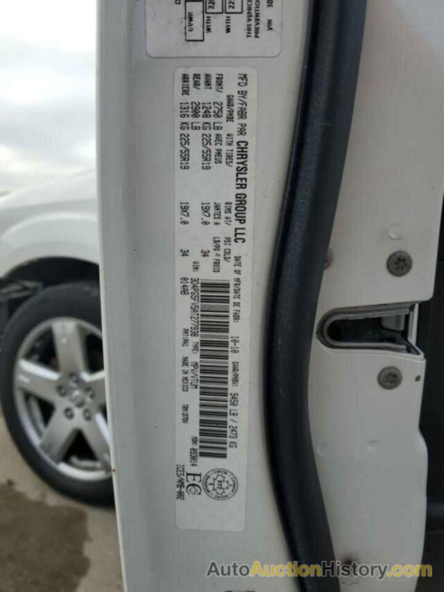 DODGE JOURNEY SXT, 3D4PG5FV5AT277938