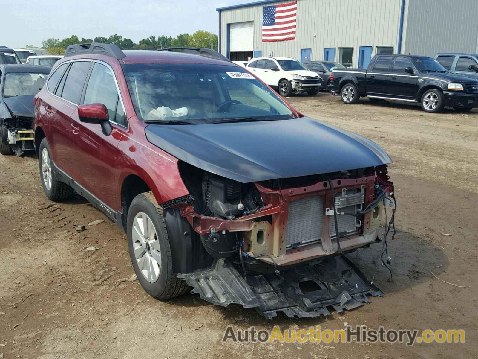 2017 SUBARU OUTBACK 2.5I PREMIUM, 4S4BSACC3H3235688