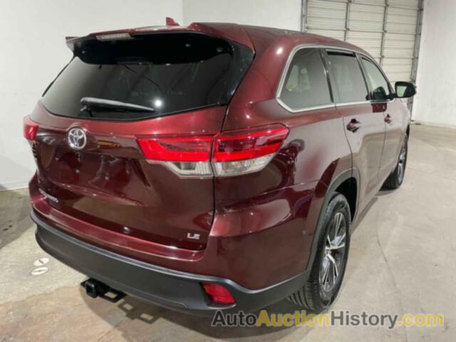 TOYOTA HIGHLANDER LE, 5TDZZRFH5HS195990