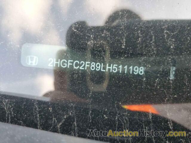 HONDA CIVIC SPORT, 2HGFC2F89LH511198