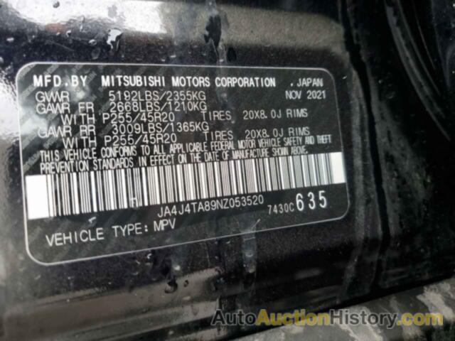 MITSUBISHI OUTLANDER ES, JA4J4TA89NZ053520