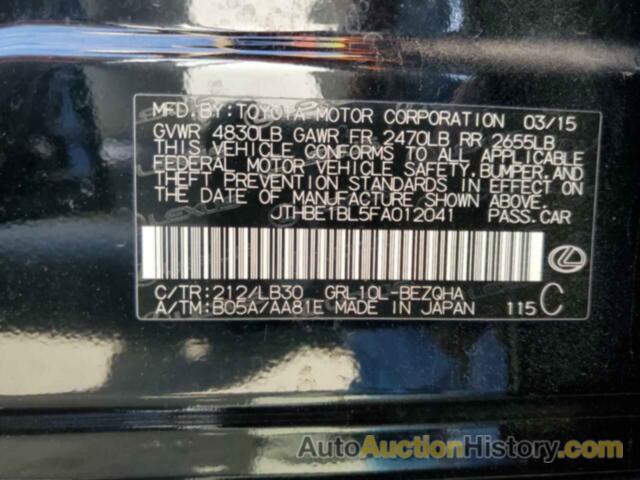 LEXUS GS350 350, JTHBE1BL5FA012041